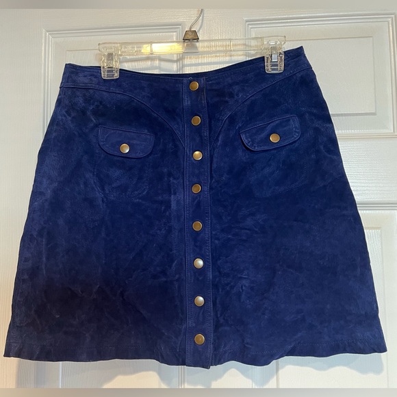 Anthropologie Dresses & Skirts - Anthropologie 100% Leather Skirt